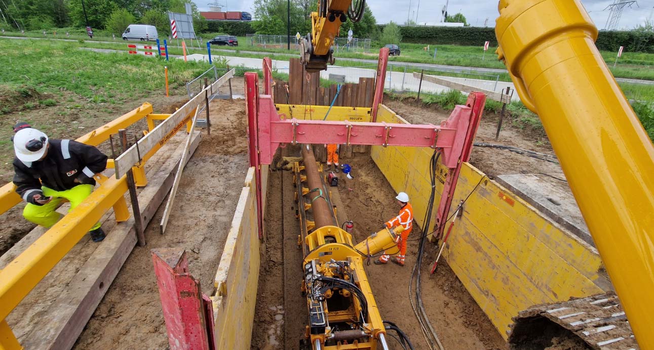 Van Leeuwen Tunneling - Avegaar boringen - Open front boringen